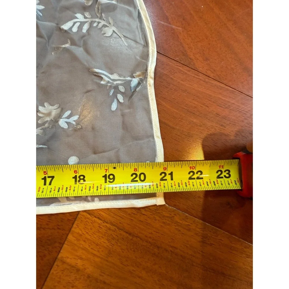 Echo Floral Scarf Shimmer Silk Rayon | NWT |‎ Blue White | 21